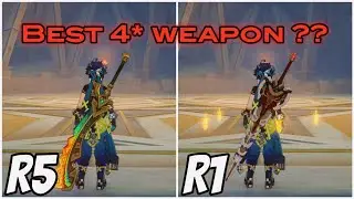 R5 earth shaker vs R1 serpent spine | best 4* weapon for kinich