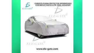 Cubierta Funda Protector Impermeable Con Reflectantes 4.7m