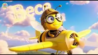 Busy Bee’s Letter Plane 🐝✈️| Learn ABC for Kids | Alphabet Learning Adventure