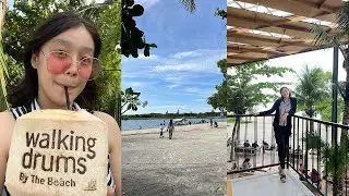 BEACH CLUB BARU DI PANTAI ANCOL : WALKING DRUMS! BERSIH & GA DA TIKET MASUK