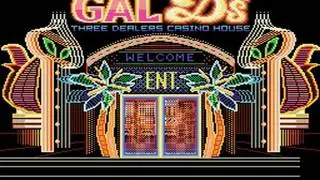 Gals Ds - Three Dealers Casino House (Nihon System Corp. 1985)  Attract Mode 60fps