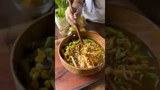Maggi Ramen bowl😍🍜 Perfect monsoon treat #ramenbowl #maggirecipe #maggilover