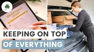 ☘️ How My Quarterly Reset Routine Keeps Me On Top Of Things &bull; Clean With Me For A New Season