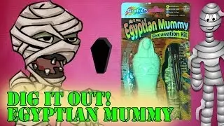 Egyptian Mummy - Dig it out! - Excavation Kit | Unboxing Surprise Toys for kids by TheSurpriseEggs