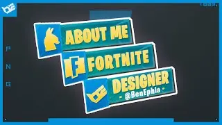 FREE FORTNITE inspired Stream Panels (Twitch & Mixer Bio Graphics) | by Ben Ephla |