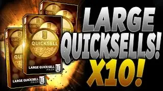 10 LARGE QUICK SELLS!!! | LARGE QUICKSELL PACKS ARE BACK! | MUT 16 PACK OPENING