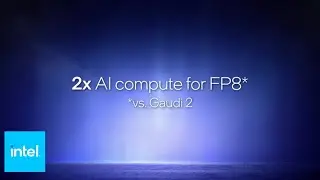 Intel Gaudi 3: Ускоритель ИИ | Официальный трейлер №2: Начало ускорения | Intel