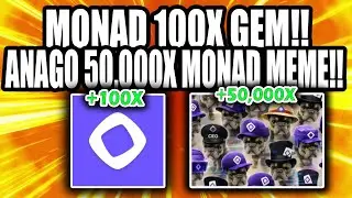 MONAD 100X CRYPTO GEM!! ANAGO 50,000X MONAD MEME!! MONAD FOUNDER PET DOG!!