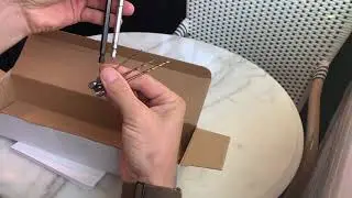New Drill Log Metal Dip Pen Unboxing and First Impressions!