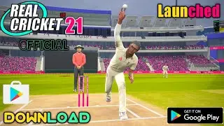 Real cricket 21 official trailer launch Real cricket 20 new updates wcc3 NEW UPDATE