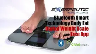 Bluetooth Smart Technology Body Fat Digital Weight Scale
