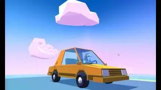 SLOWDRIVE Прохождение.Ленивец водит тачку.