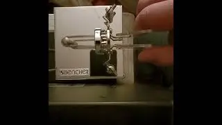 BENCHER CHROME BASE IAMBIC CW PADDLE. MORSE CODE.