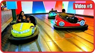 Naik Bom Bom Car - Mainan Anak Lebih Seru Dari Naik Odong odong | Hana & Family
