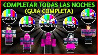COMO COMPLETAR TODAS las NOCHES en el EVENTO de ARSENAL (GUIA COMPLETA)