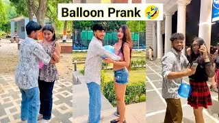 balloon prank | balloon prank video | Real Lokesh 