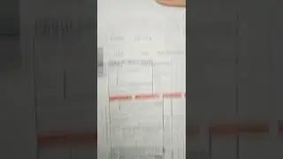 Medication chart close up