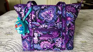 What&rsquo;s in My Vera Bradley Custom Small Vera in Java Purple