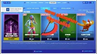 Fortnite item shop 12th September 2020 new shimmer specialist skin