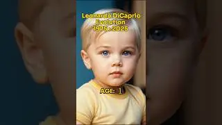 The Evolution of Leonardo DiCaprio: Age 1 to 50! (AI-Generated)