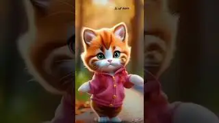 Beautiful Purple Pajama BabyCabbage Groups Cute Cat9 CabbageCute kitten 315😻#dudidudidam #shorts