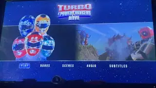Turbo a power rangers movie dvd vs blu ray 4K main menu screen Brahh