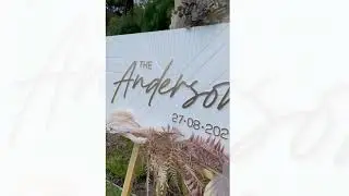 Wedding Signs 3D Letters | Blendavant