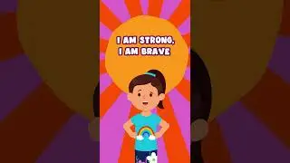 Affirmations for kids! #yogapalooza #barikoral #shorts