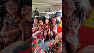 Ahli Bomba Wira Negara👍👍👍🚒🚒🧑&zwj;🚒🧑&zwj;🚒 #bomba #wiramerah #firefighter