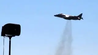AV 8B Harrier Vertical Takeoff @ MCAS Miramar Air Show 2012