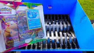 Shredder vs Vintage Pokemon Booster Pack : Blind Shredding EVERY Card!