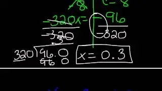 Two step equations with decimals