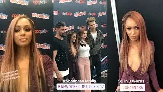 Vanessa Morgan | Snapchat Story | 7 October 2017 w/ NYCC2017 with The Shannara Chronicles Cast