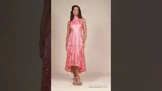 Chic & Sophisticated 💃 | The Ultimate Statement Dress in Coral
