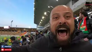 Fan of Dalkurd get crazy after victory against Sk&ouml;vde AIK