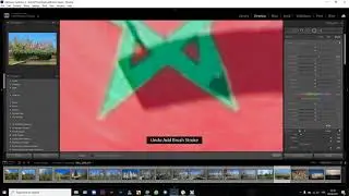 Edit details in landscape pics | Lightroom Edits | IFRANE City | Morocco flag