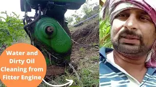 Change oil of fitter engine | comet engine | fitter engine | RK Farming