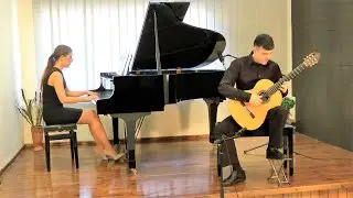 Mario Castelnuovo Tedesco  Guitar Concert No2 part1. Piano:Olympia Reppa - Guitar:Giorgos Arsenis
