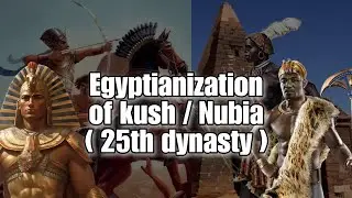 Egyptianization of kush : 25th dynasty ( kemet Vs kush )