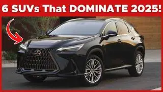6 внедорожников, получивших наивысшие оценки от Consumer Reports в 2025 году.