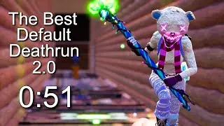 (0:51) The Best Default Deathrun 2.0 World Record - Fortnite Creative (Console) Speedrun