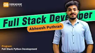 Codeachive Learning | Full Stack Development | Students Succes Stories Abheesh Puthran