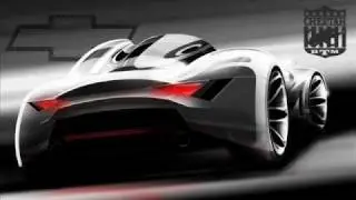 Photoshop concept car rendering