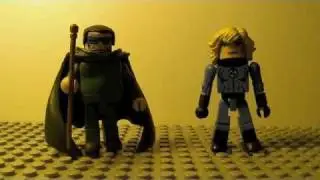 Minimates review - Invisible woman and Mole man