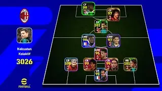 AC Milan vs Parma Calcio 1913 | @play_efootball #efootball #pesmobile #efootballmobile #football 