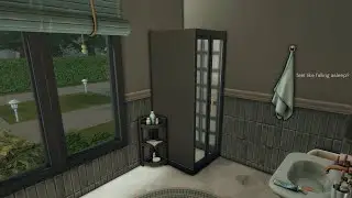 follow my mouse & relax | cozy sims 4 bathroom build | no commentary 🛁💭