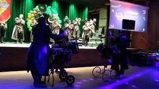 Fasnacht M&uuml;nsingen 19.1. 2024 Str&auml;ggele Br&auml;tscher Strengelbach