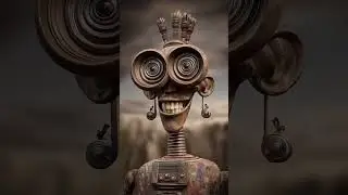 WEIRD VISION: Binocular People in a Rusty World 👀🔩 #LoopDoK