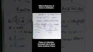 Mechanizm redukcji estru do aldehydu DIBALH | Odczynniki w chemii organicznej | #wirusowe #trendy