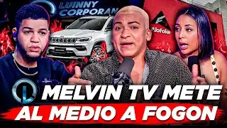 MELVIN TV LLAMA A LUINNY Y MUESTRA PRUEBAS QUE FOGON TV SE VA AL EDIFICIO ROJO CON ALOFOKE!